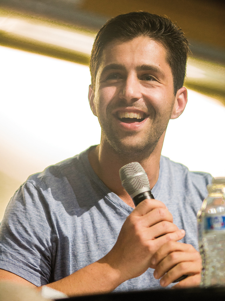 Bri Chew/HIGHLANDER Josh Peck talked about his roles in his latest TV show.
