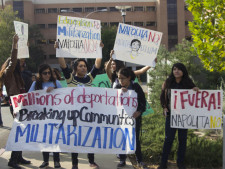 issue 8 – napolitano protest