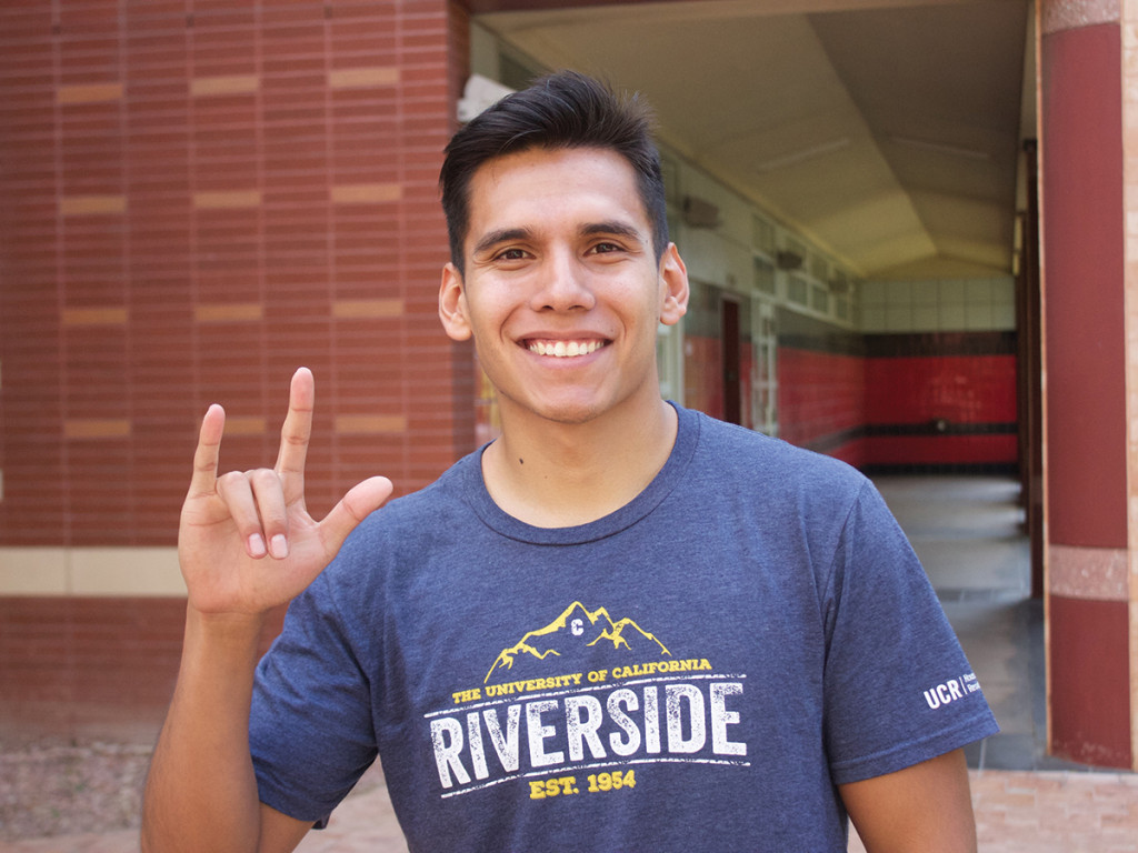 Fourth-year linguistic and Spanish major Luis Angeles credits the satisfaction in helping others as the motivation that students should strive for when looking for a career.