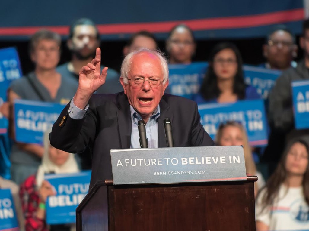 Democratic Presidential Nominee Bernie Sanders | Jimmy Lai/HIGHLANDER