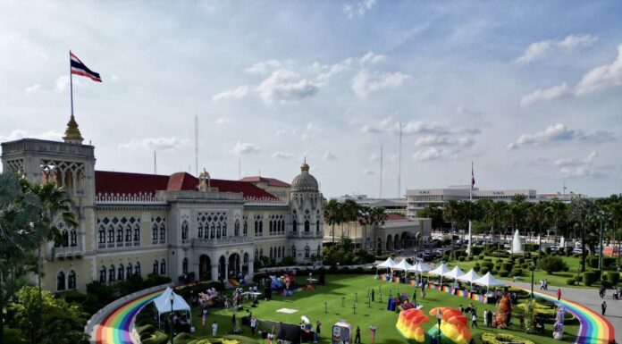 Rainbow fireworks and hand hearts for Thailand’s Marriage Equality Act