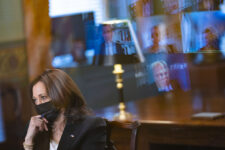 Kamala in Thought (Courtesy of rawpixel)