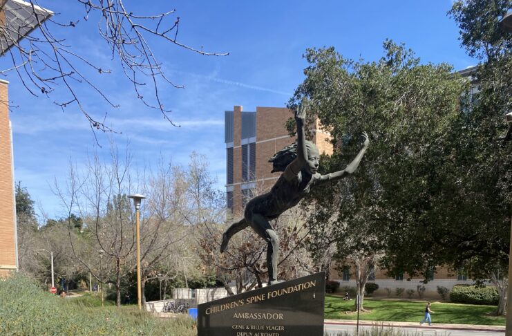 The Children’s Spine Foundation statue