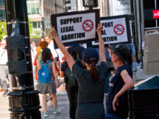 Pro-Choice Demonstrators Downtown Chicago 7-9-18 2502