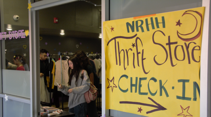 Luna’s Thrift Store opens for campus housing residents