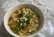 Hearty chicken tortilla soup for the cold days ahead