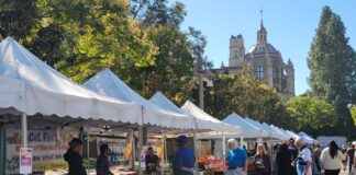 Downtown Riverside’s farmers market