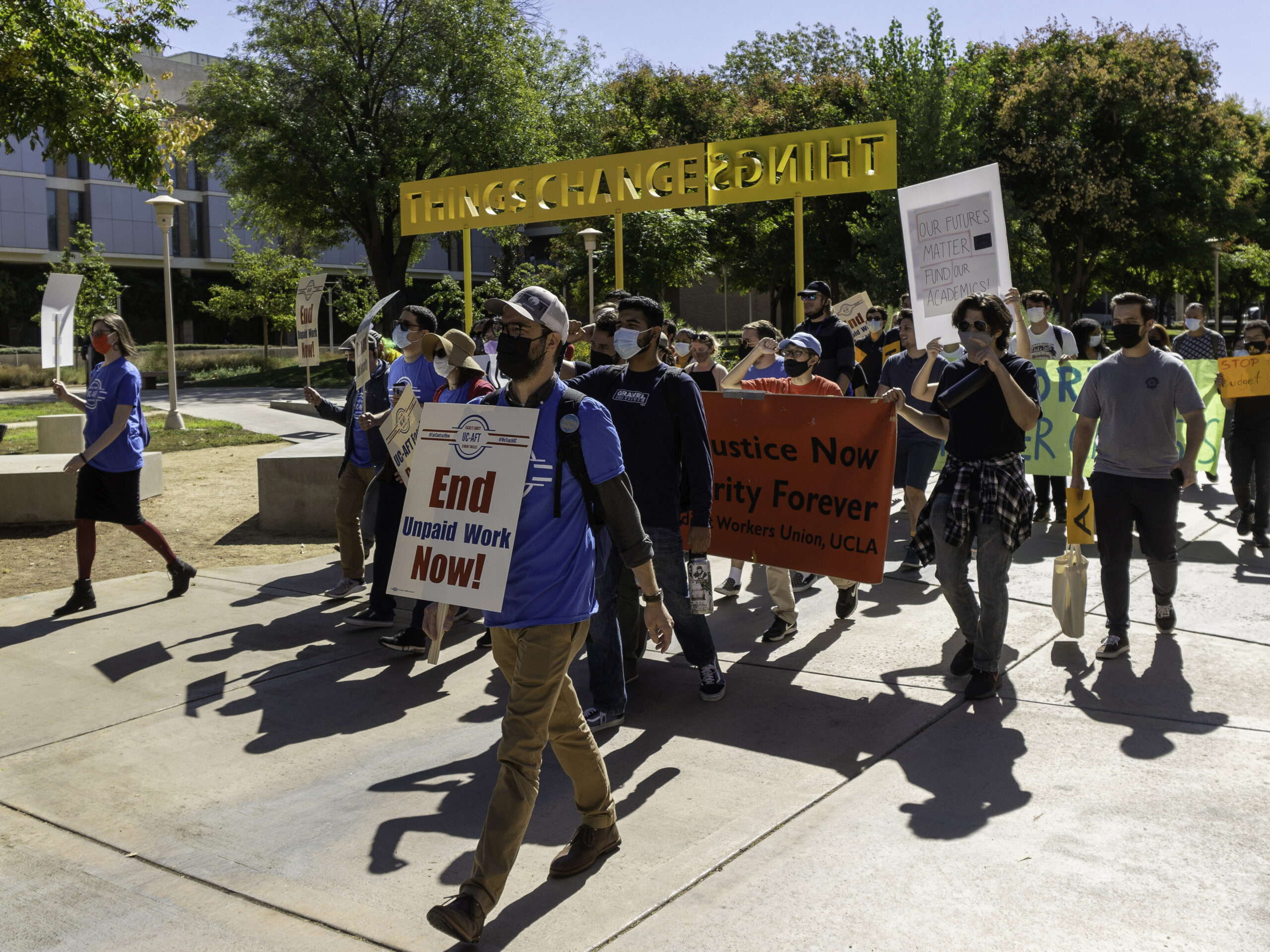 48,000 academic workers across the UC rise in unison for equitable workplace - Vimarsana News