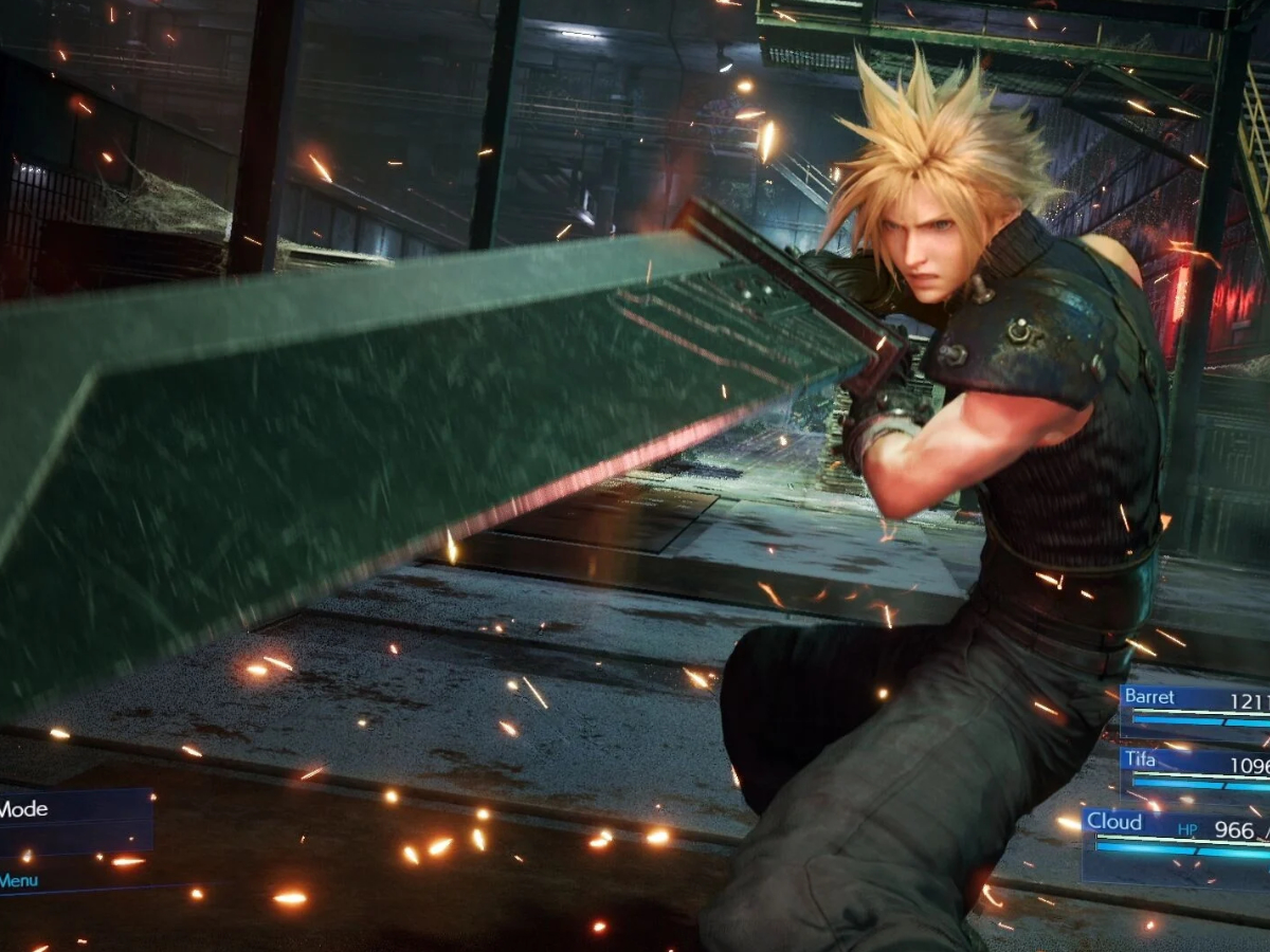 Final Fantasy VII Remake - PlayStation Experience 2015 Gameplay